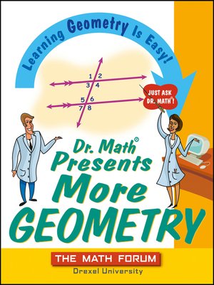 cover image of Dr. Math Presents More Geometry